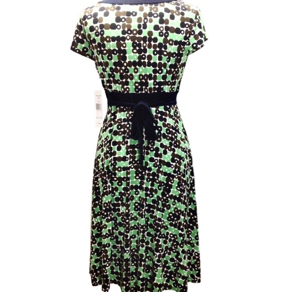 “Jessica Howard” Retro Print Dress (Sz 10P) - Picture 4 of 8
